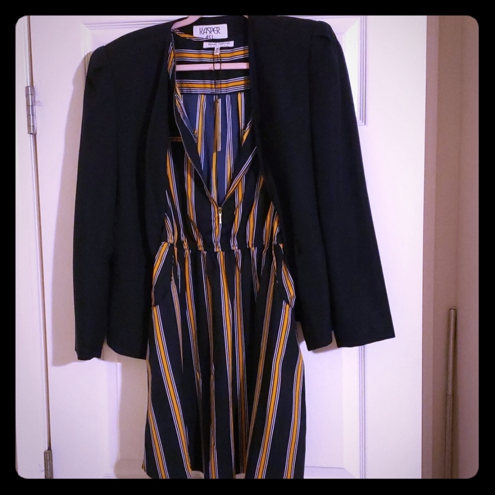 Dress and blazer combo